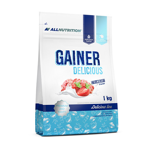 Gainer Delicious – Erdbeere, 1000 g