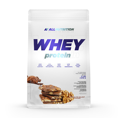 WHEY Protein XXL Molkenproteine - Schokolade und Walnuss, 2270 g