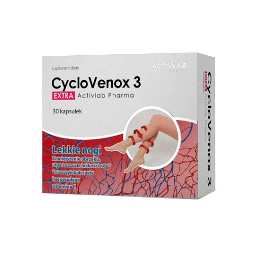 CycloVenox 3 – für müde Beine, 30 Kapseln