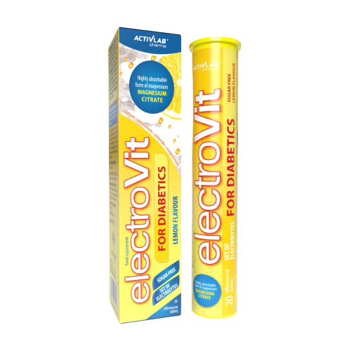 Electrovit - Brausetabletten für Diabetiker, 20 Brausetabletten