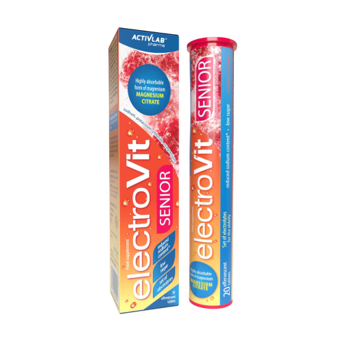 Electrovit Senior - Brausetabletten für Senioren, 20 Brausetabletten