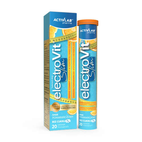 ElectroVit Slim - Brausetabletten mit Elektrolyten, 20 Brausetabletten