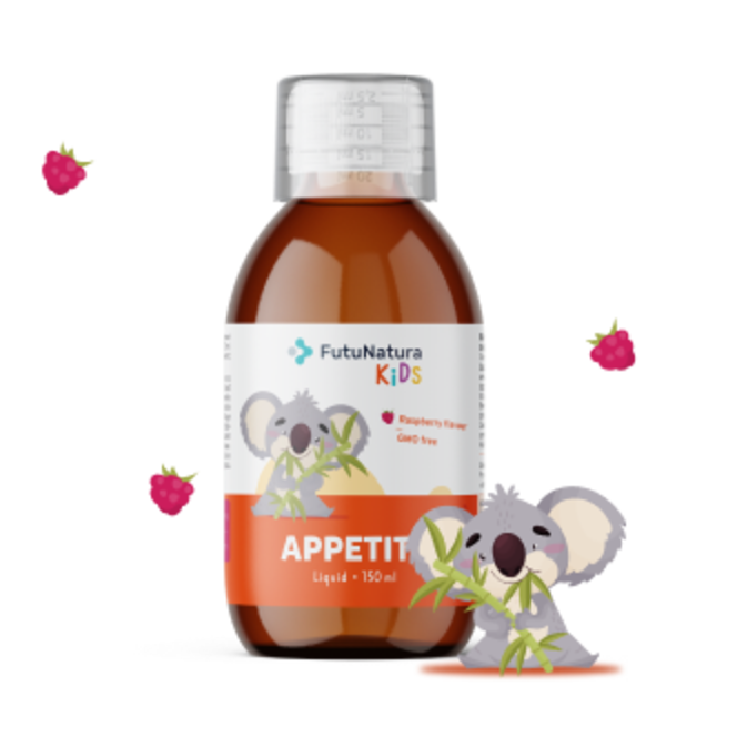 APPETITE – Flüssiges Nahrungsergänzungsmittel für Kinder für den Appetit