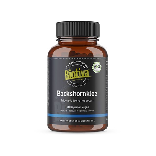 Bockshornklee - Griechisch Heu - BIO, 150 Kapseln