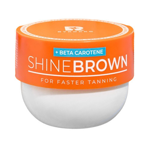 Shine Brown Beta Carotene Bräunungscreme.