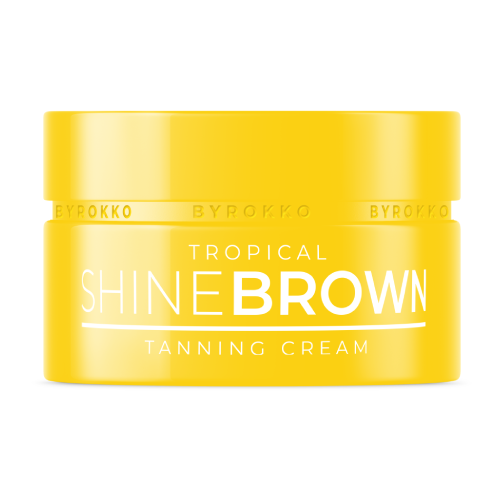 Shine brown Bräunungscreme – Tropical, 190 ml