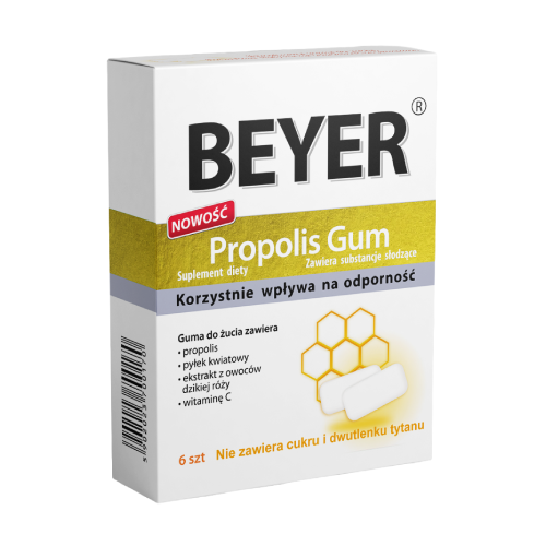Propolis – Kaugummis mit Propolis, 6 Kaugummis