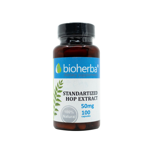 Hopfen – Extrakt 50 mg, 100 Kapseln