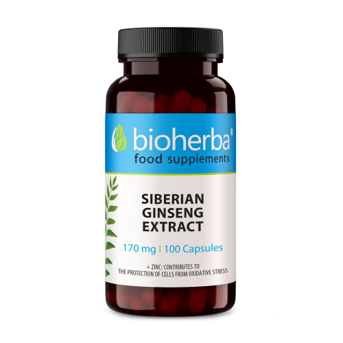 Sibirischer Ginseng 170 mg, 100 Kapseln
