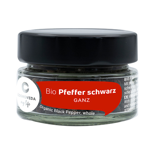 Schwarzer Pfeffer BIO - ganz, 35 g