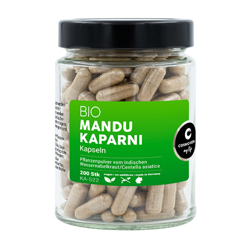Mandukaparni BIO (Gotu Kola), 200 Kapseln