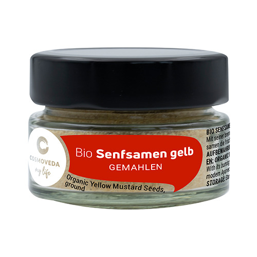 Senfkörner BIO - gelb, gemahlen, 35 g
