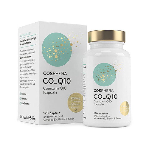Coenzym Q10 + Biotin, 120 Kapseln