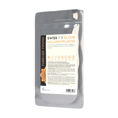 Collagen – Pflaster mit Ginseng und grünem Tee, 3 Pflaster