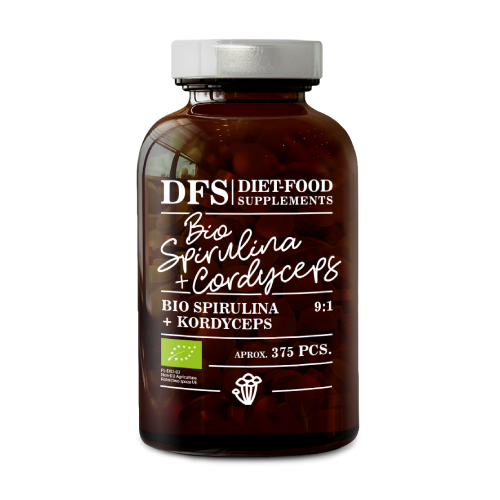 BIO Spirulina + Cordyceps, 375 Tabletten