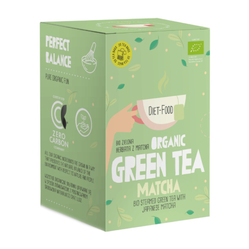 BIO Grüner Tee mit Matcha, 20 x 2 g