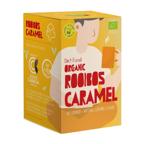 BIO Rooibos Kräutertee mit Karamell, 20 x 1,5 g