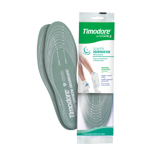 Einlegesohlen mit Deodorant, 1 Paar