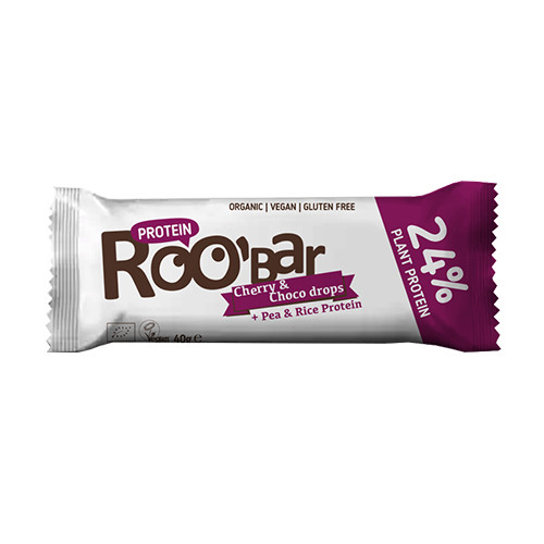 BIO Roobar Proteinriegel – Kirsche & Schokolade, 40 g