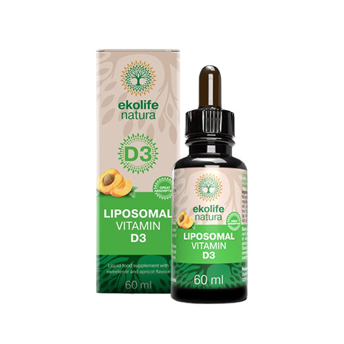 Liposomales Vitamin D3, 60 ml