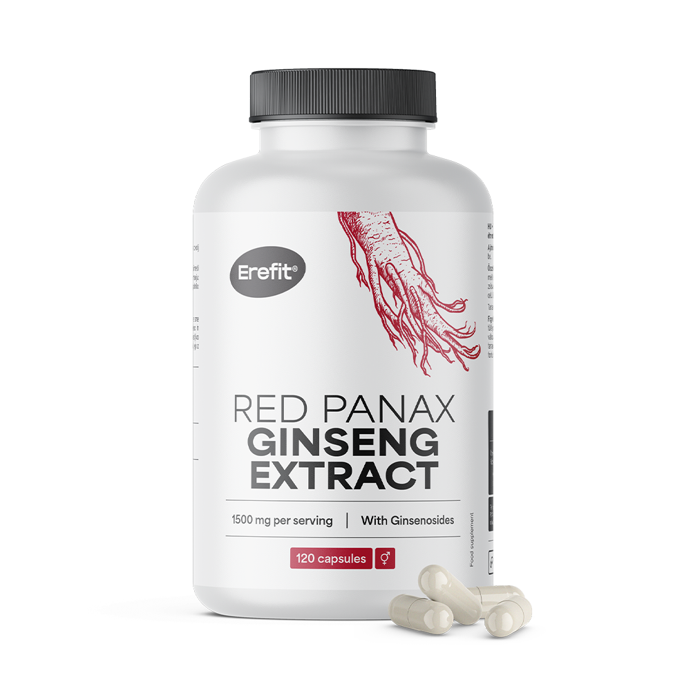 Roter Panax-Ginseng.
