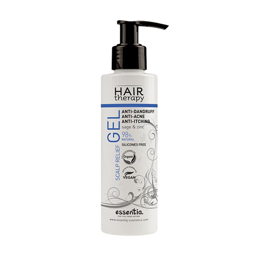 Natürliches Gel für empfindliche Kopfhaut – gegen Schuppen, 150 ml