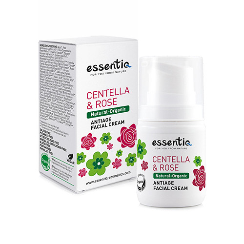 Natürliche Anti-Ageing Gesichtscreme – Gotu Kola & Rose, 50 ml