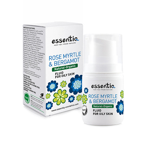 Natürliches Fluid für fettige Haut – Myrte & Bergamotte, 50 ml