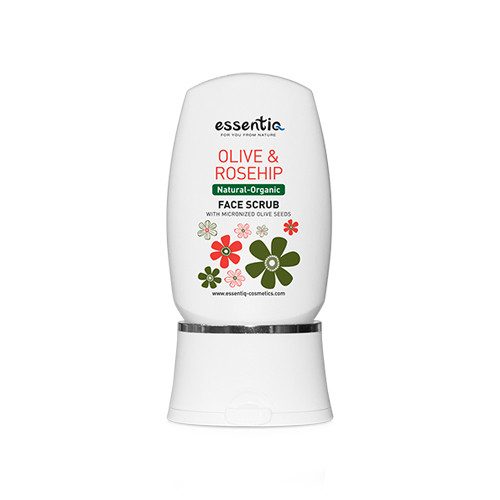 Natürliches Gesichtspeeling – Olive & Hagebutte, 60 ml