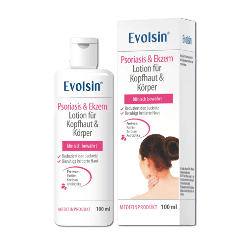 Lotion für Kopfhaut und Körper – gegen Schuppenflechte und Ekzeme, 100 ml