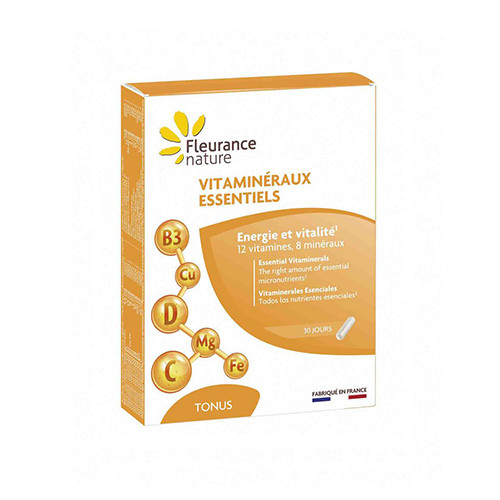 Essentielle Vitamine und Mineralien, 30 Kapseln