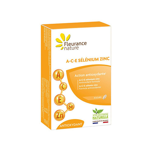 Vitamine A-C-E + Selen + Zink, 30 Tabletten