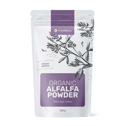 BIO Alfalfa Pulver, 250 g