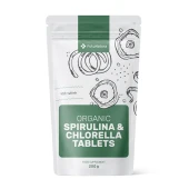 BIO Algen Spirulina + Chlorella, Entgiftung und Verdauung, 400 Tabletten