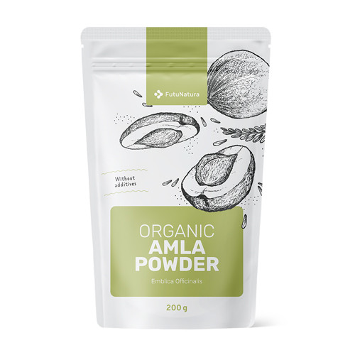 BIO Amla oder Amalaki Pulver.