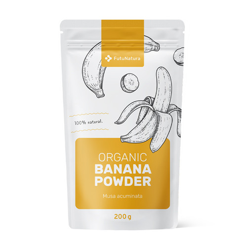 BIO Bananenpulver, 200 g