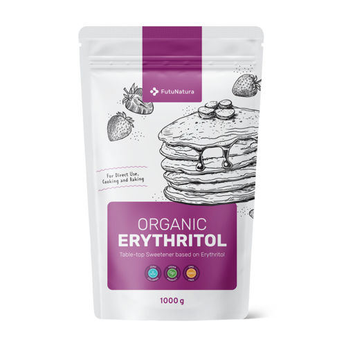 BIO Erythrit, natürliches Süßungsmittel, 1000 g