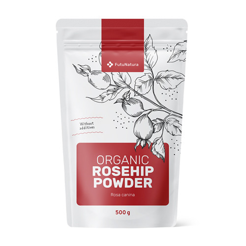 BIO Hagebutte Pulver, 500 g