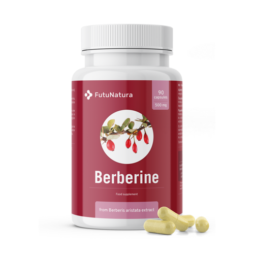 Berberin 500 mg, 90 Kapseln