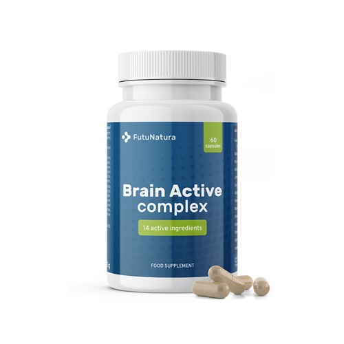 Brain Active complex - Gehirn und Konzentration, 60 Kapseln