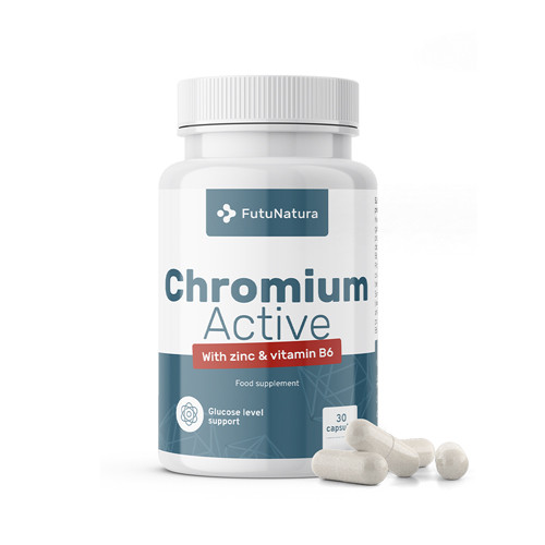 Chrom Active - Blutzucker, 30 Kapseln