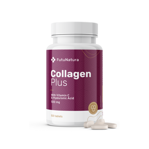 Kollagen + Vitamin C + Hyaluronsäure, 120 Tabletten