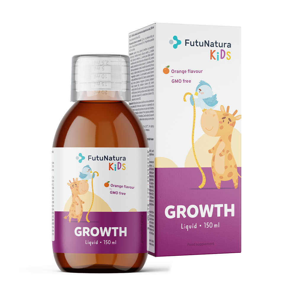 WACHSTUM - Sirup für Kinder für das Wachstum.