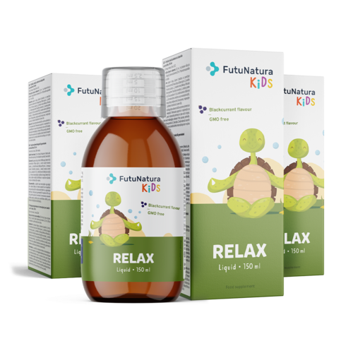 3x Flüssiges Nahrungsergänzungsmittel für Kinder zur Entspannung, zusammen 450 ml