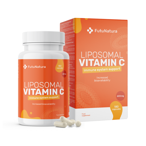 Liposomales Vitamin C 1200 mg, 180 Kapseln