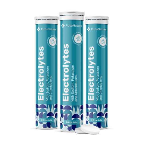 3x Elektrolyte – Brausetabletten, zusammen 60 Brausetabletten