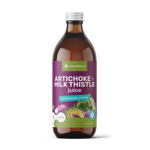 Saft mit Artischocke und Mariendistel, 500 ml
