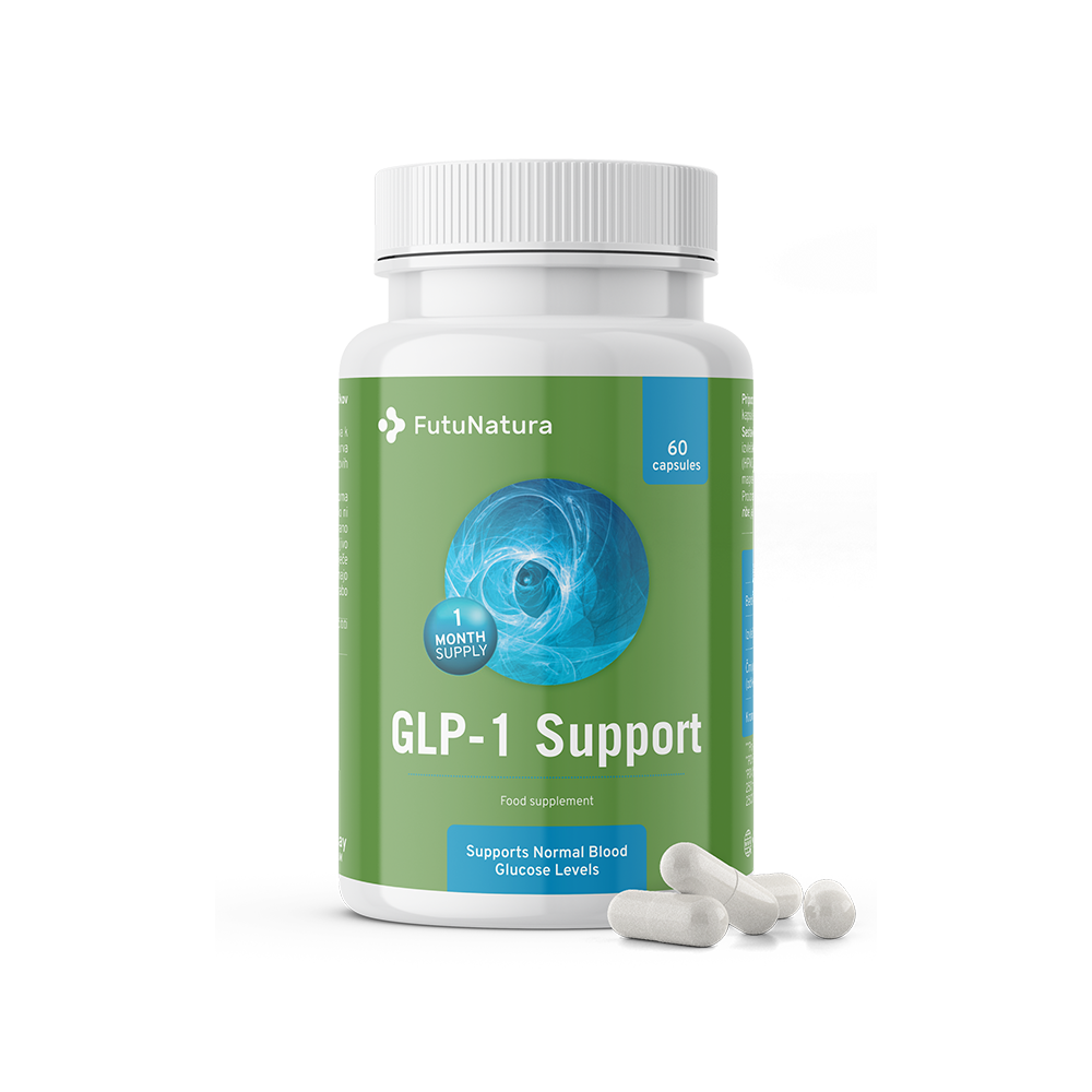 GLP-1 Support - Komplex pflanzlicher Extrakte mit Chrom