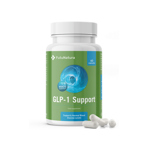 GLP-1 Support - Komplex aus pflanzlichen Extrakten mit Chrom, 60 Kapseln