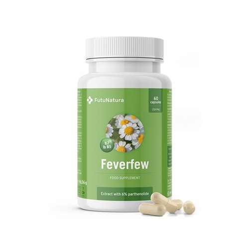 Feverfew (Mutterkraut) , 60 Kapseln